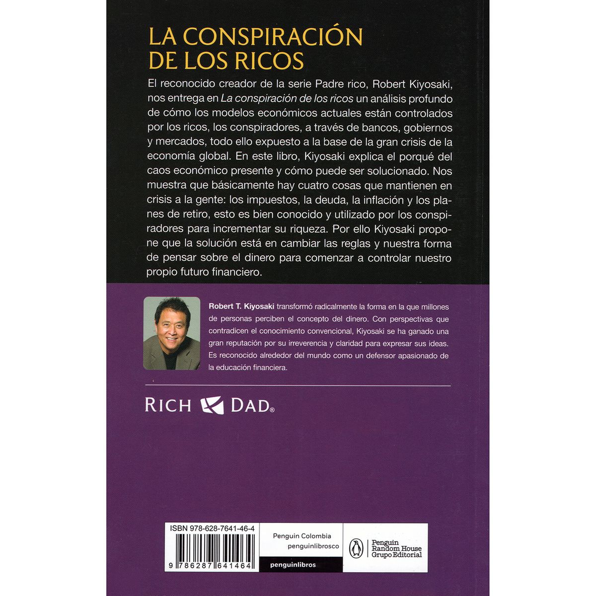 DEBOLSILLO - La Conspiración De Los Ricos. Robert T. Kiyosaki