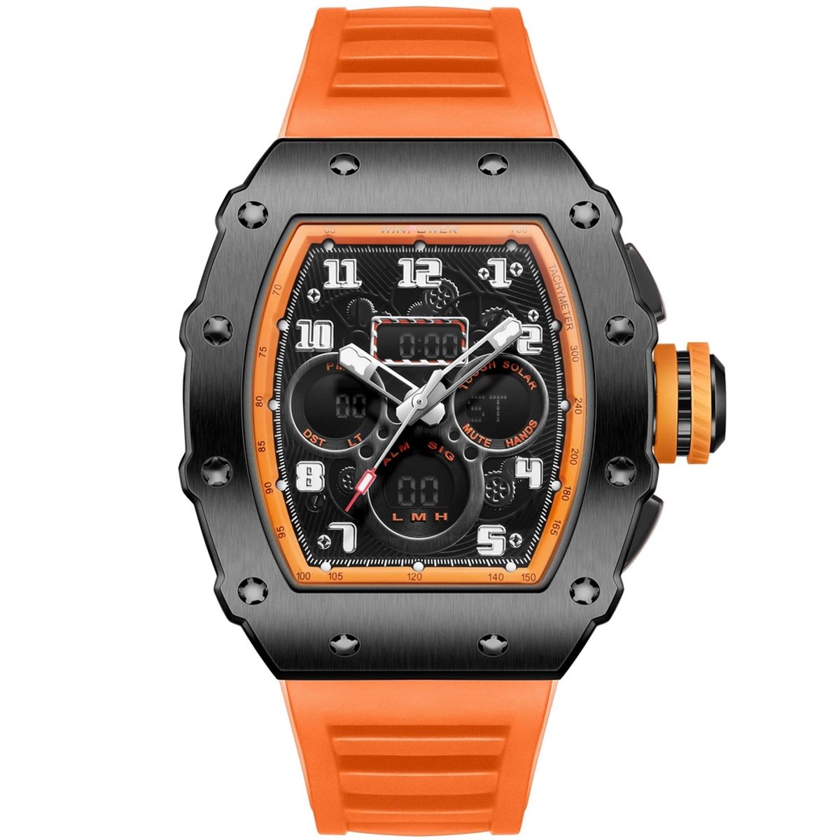 GFORCE - Reloj Digital Analogo G-force Al179 Deportivo + Estuche