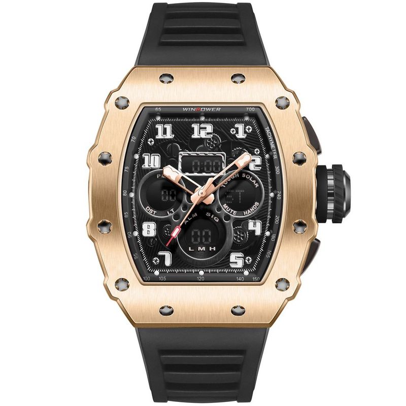 GFORCE - Reloj Digital Analogo G-force Al179 Deportivo + Estuche.