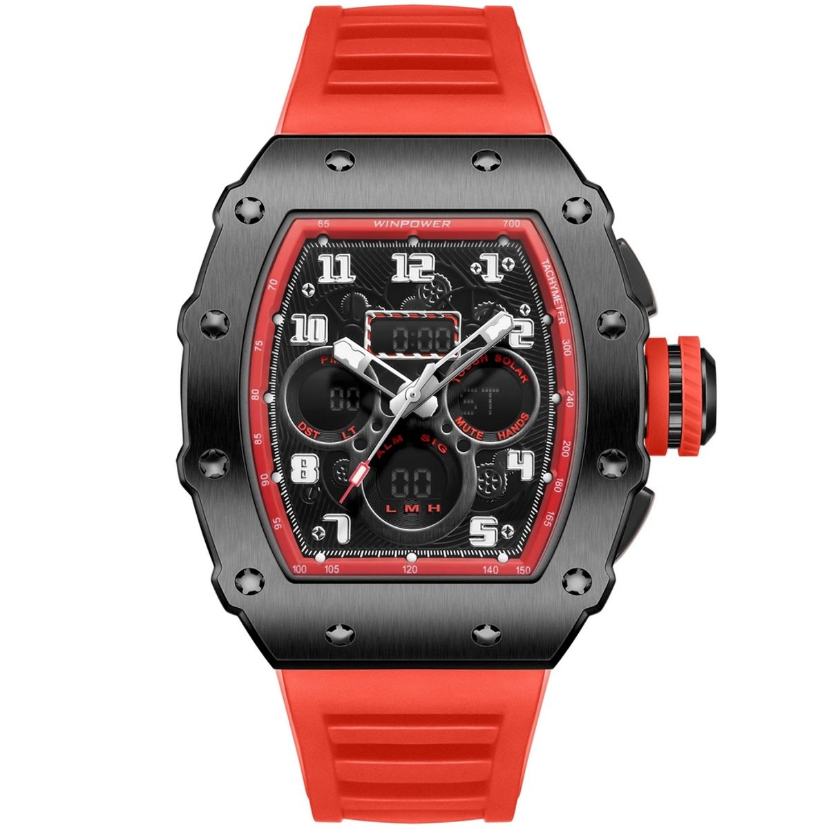 GFORCE - Reloj Digital Analogo G-force Al179 Deportivo + Estuche
