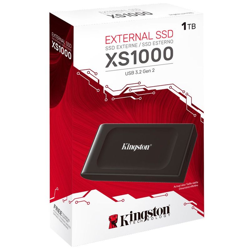 KINGSTON - Unidad Sólida Externa Kingston XS1000 1TB