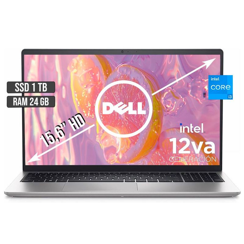 DELL - DELL INSPIRON INTEL CORE I3-1215U SSD 1TB RAM 24GB LED 15,6 HD