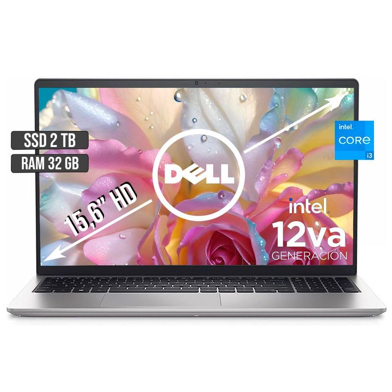 DELL - Portátil Dell Inspiron 15 3520 Intel Core I3 32GB RAM 2TB SSD