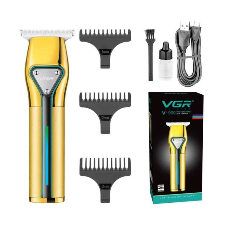 GENERICO - Patillera En T Portátil Trimmer Recargable 3 Niveles