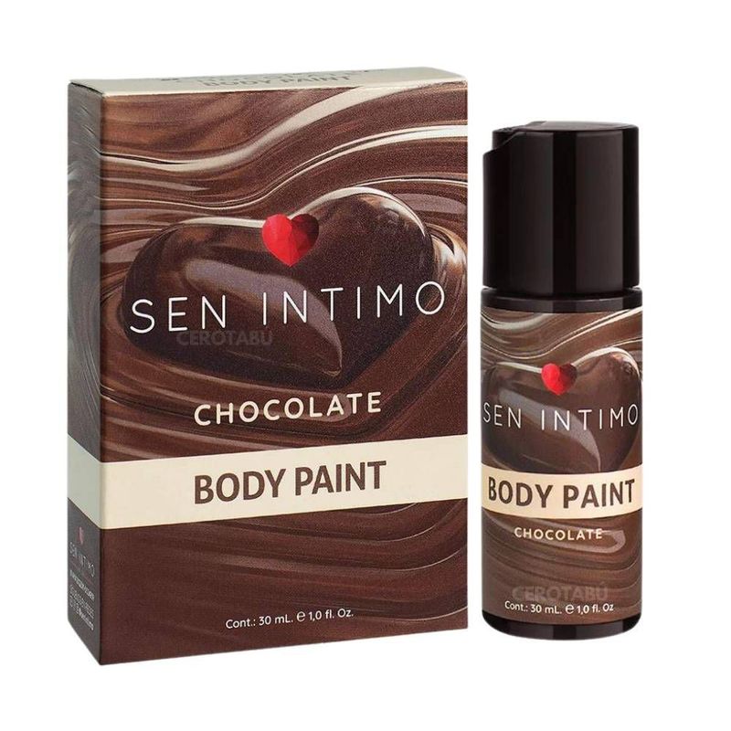 GENERICO - Pintura Corporal Comestible Chocolate Sen Intimo 30 ML