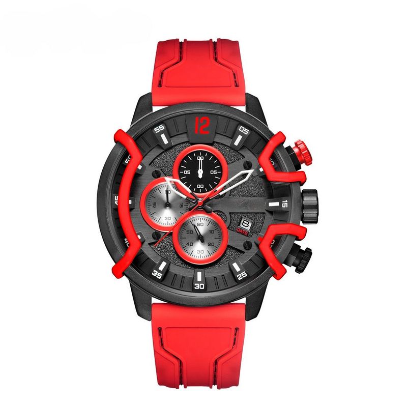 GFORCE - Reloj G-force Original H3991g Calendario Deportivo + Estuche
