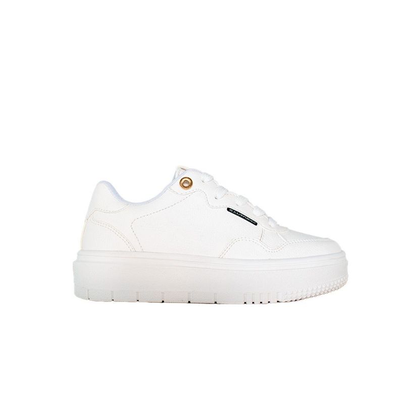 SANTORINI - TENIS PARA MUJER CERATI BLANCO BEIGE