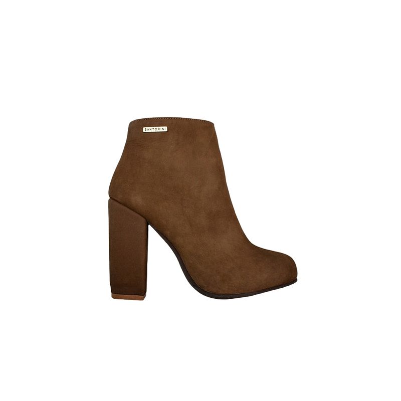 SANTORINI - BOTINES PARA MUJER FARISA CUERO MIEL