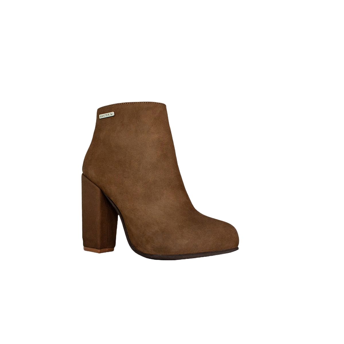 SANTORINI - BOTINES PARA MUJER FARISA CUERO MIEL