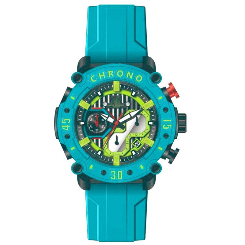 GFORCE - Reloj G-force Original H4056g Calendario Deportivo + Estuche
