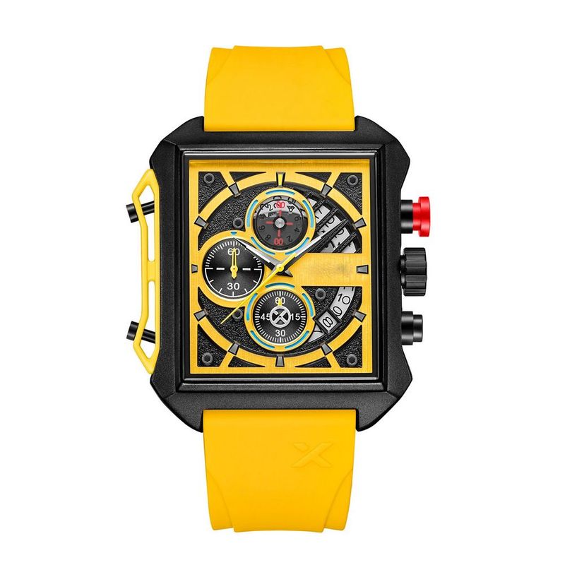 GFORCE - Reloj G-force Original H4089g Calendario Cuadrado + Estuche