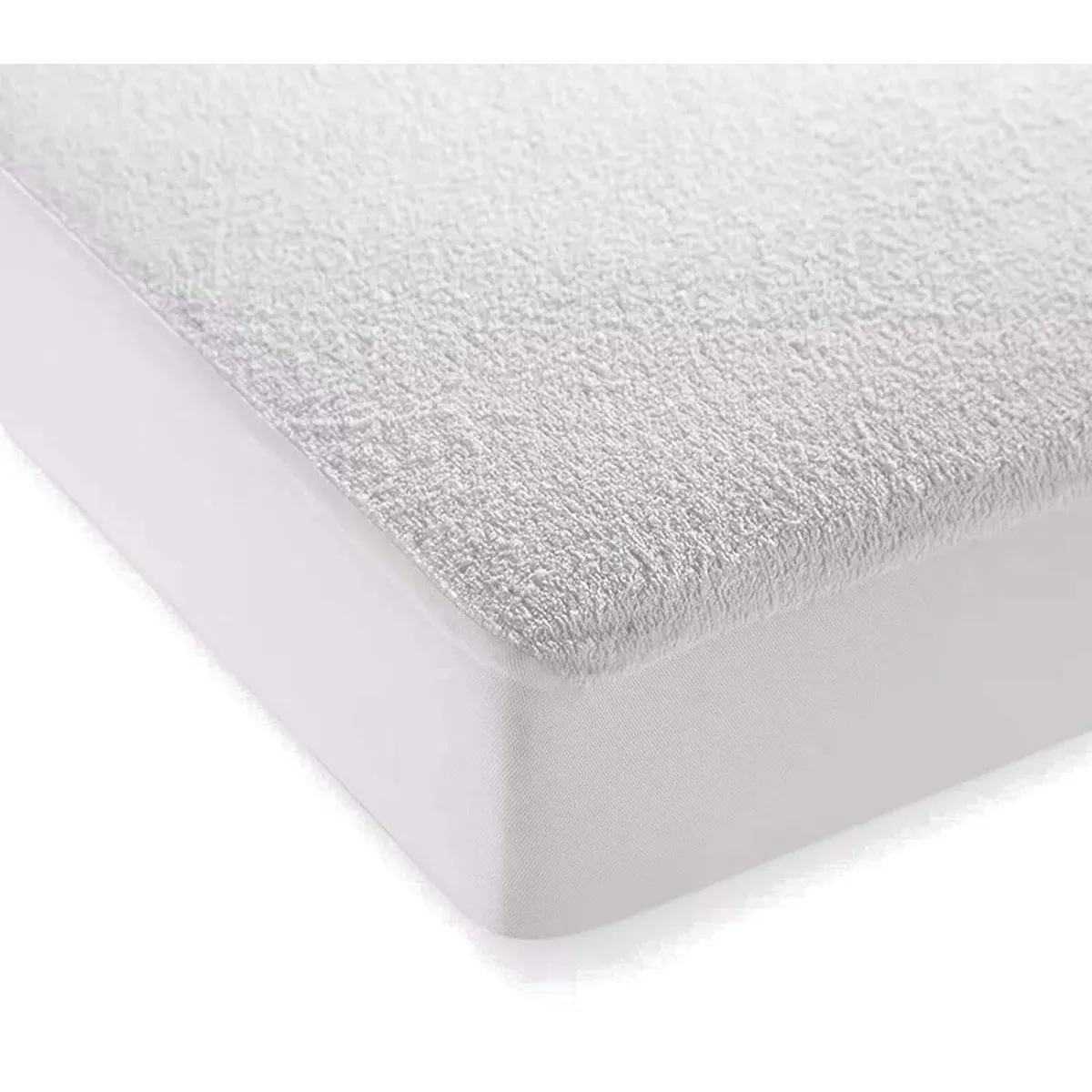 GENERICO - Protector Colchon Impermeable Terry QUEEN 160x190x35