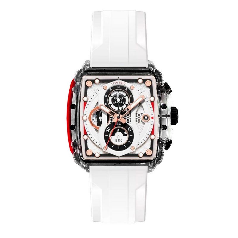 GFORCE - Reloj G-force Original H4113g Calendario Cuadrado + Estuche