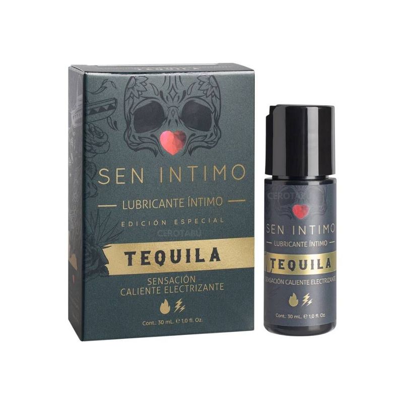 SEN INTIMO - Lubricante Intimo Sensación Caliente Electrizante Tequila x 30ml