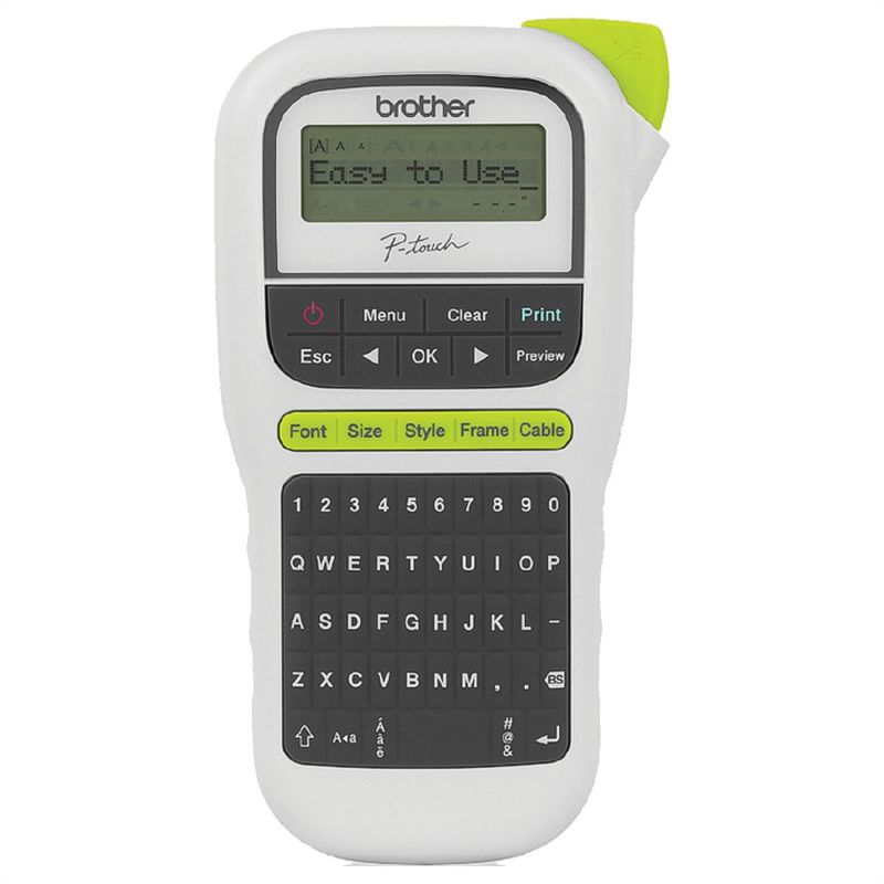 BROTHER - Impresora Rotuladora Electrónica Etiquetas  Brother PT-H110