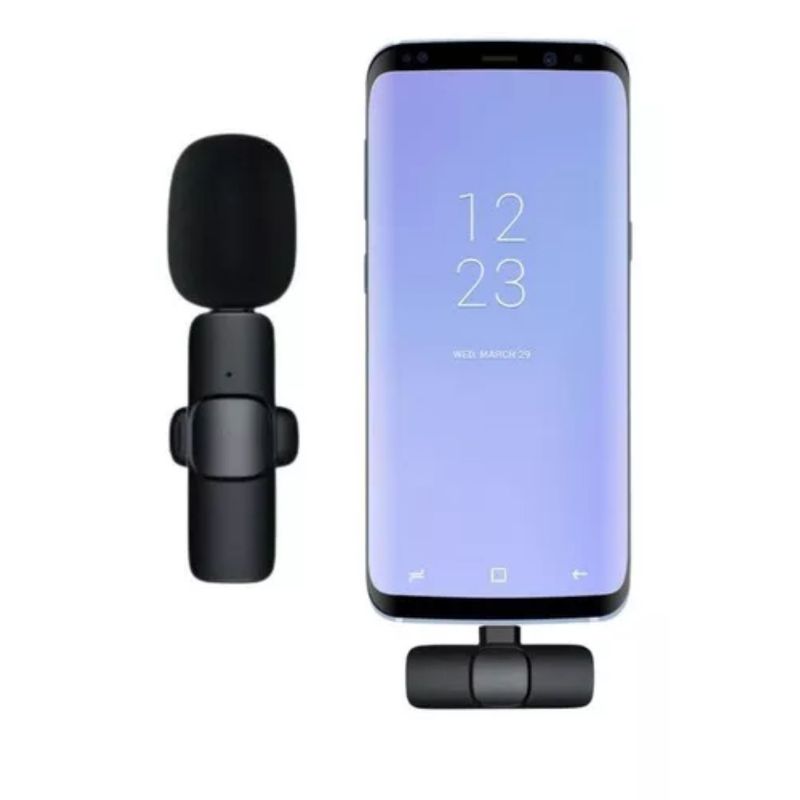 GENERICO - Micrófono de solapa inalámbrico para Android tipo C