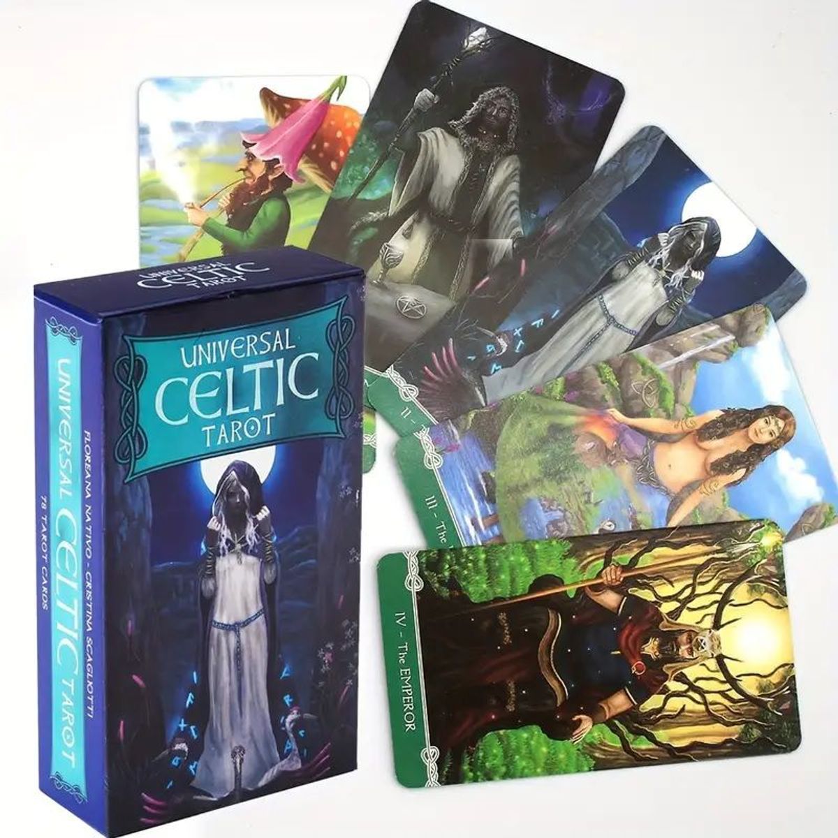 GENERICO - Tarot Universal Celtic Místico 78 Cartas