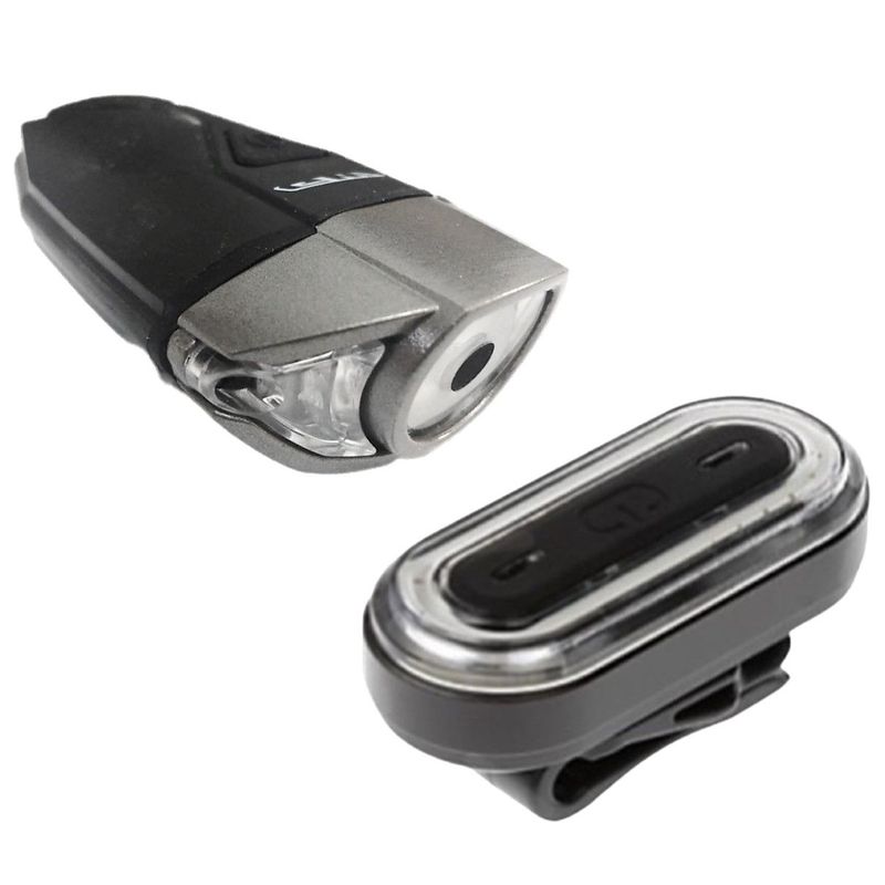 GW - Luz Bicicleta Delantera 300 Lumen + Luz Trasera 40 Lumen Gw