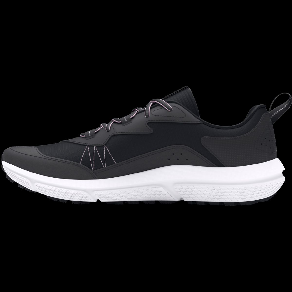 UNDER ARMOUR - UA W Charged Verssert 2 Tenis negro de mujer para correr