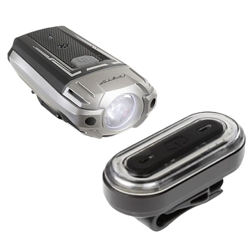 GW - Luz Bicicleta Delantera 300 Lumen + Luz Trasera 40 Lumen Gw