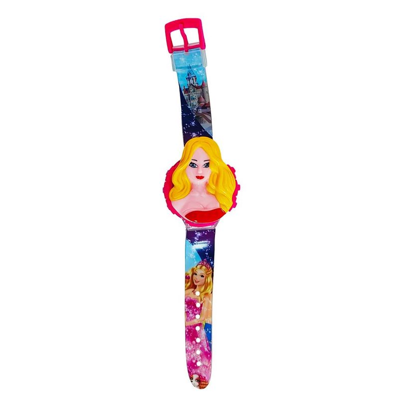 DAYOSHOP - Reloj Niñas Digital Luces Sonido Tapa Infantil Princesa Niña.