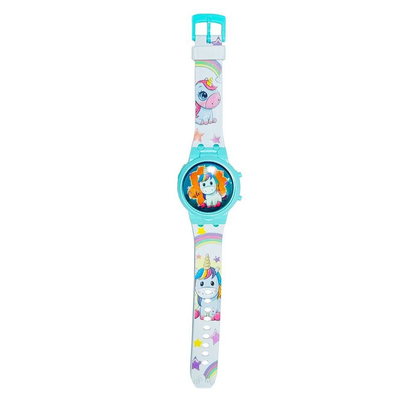 DAYOSHOP - Reloj Niñas Digital Tapa Infantil Unicornio 360 Pony Niñas.