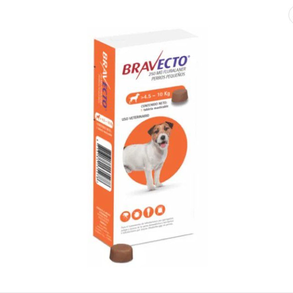 BRAVECTO - Bravecto 4-10kg 1 tableta