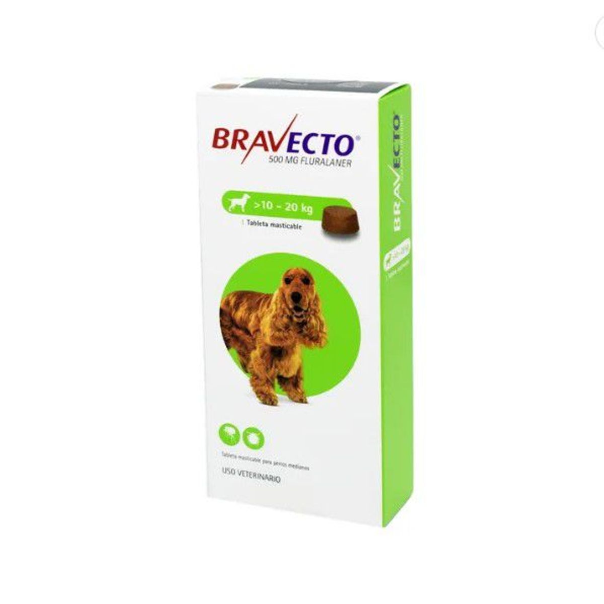 BRAVECTO - Bravecto 10 - 20kg 1 tableta