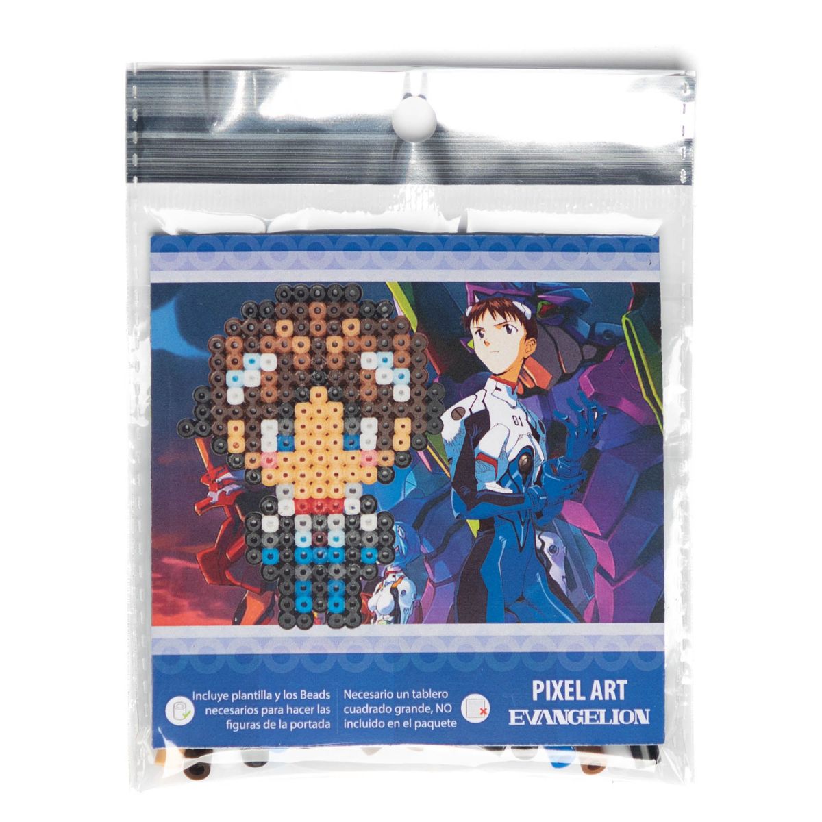 HAMA - Paquete Neon Genesis Evangelion Shinji Hama Beads Midi 5mm
