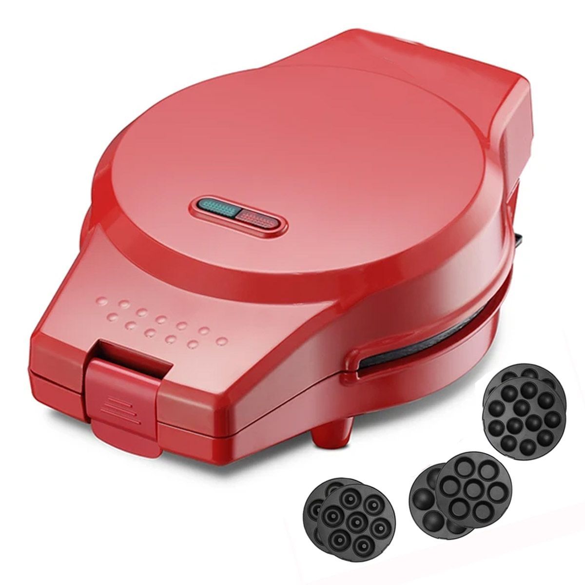GENERICO - Maquina 3 en1 Para Mini Donas Cupcakes Parrillas Intercambiab