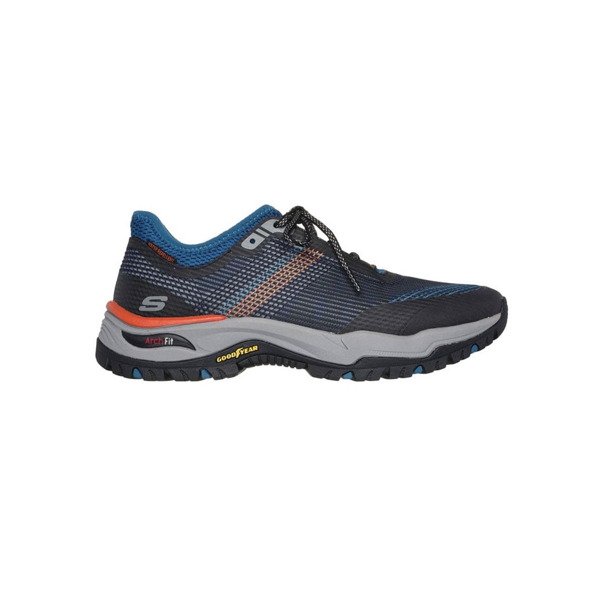 SKECHERS - Tenis Hombre Skechers Arch Fit Dawson Mahone - Azul-Negro