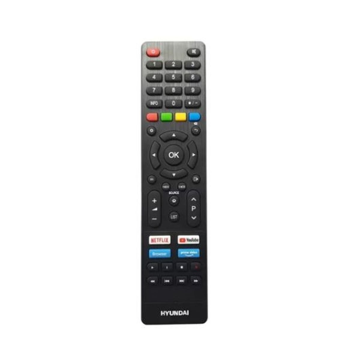 HYUNDAI - Control Remoto Tv Hyundai Original Netflix Primevideo Youtub