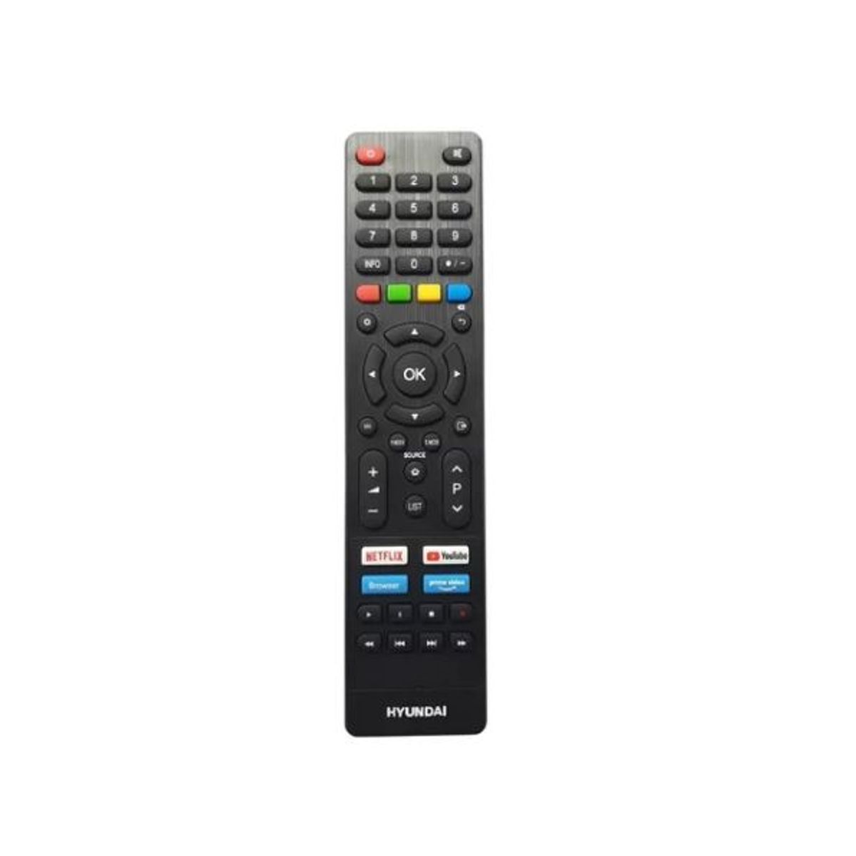 HYUNDAI - Control Remoto Tv Hyundai Original Netflix Primevideo Youtub