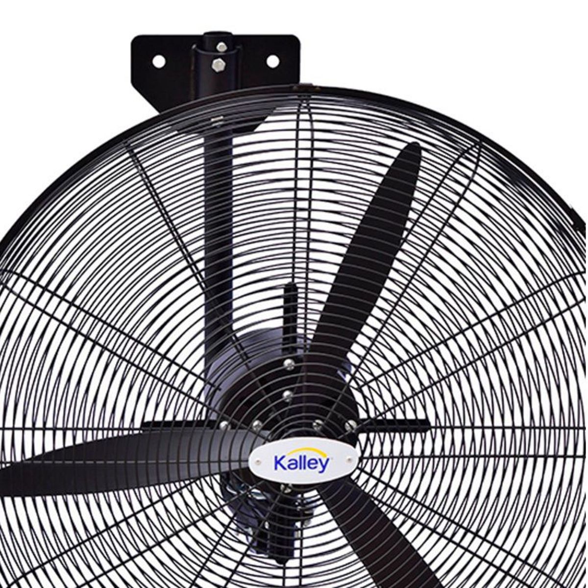 KALLEY - Ventilador Alta Potencia De Pared Kalley Rejilla Soporte Asp