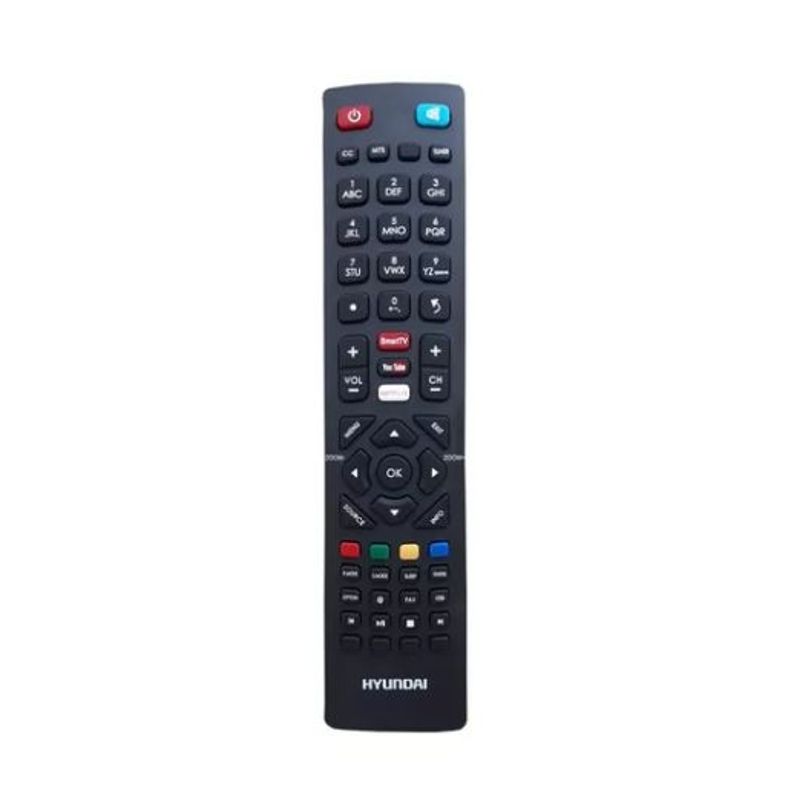 HYUNDAI - Control Remoto Tv Challenger Hyundai Original + Forro + Pila