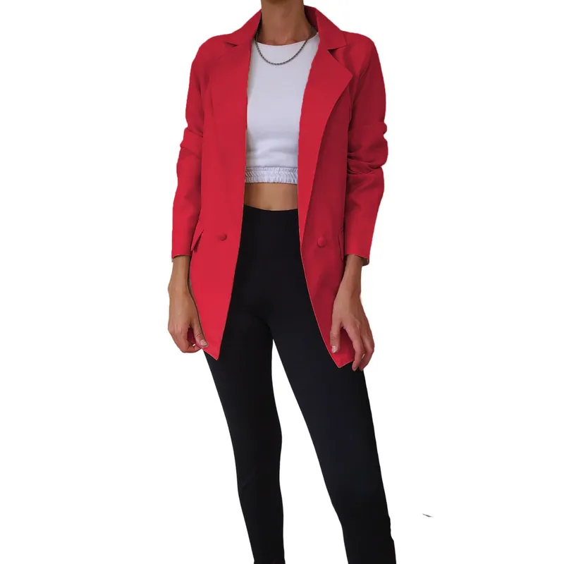 ASTRONAUT - Blazer En Lino Para Mujer Casual Formal Abrigo Chaqueta marc Astronaut