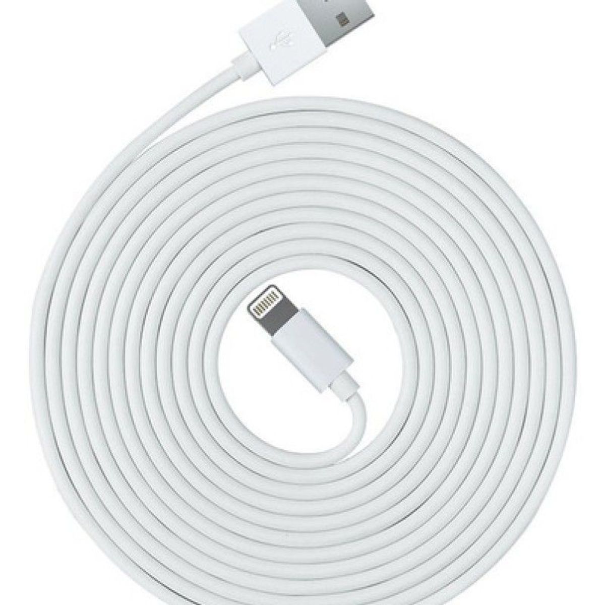 GENERICO - Cable Usb A Lighting Para iPhone Certificado Mfi Para Moviles 3m