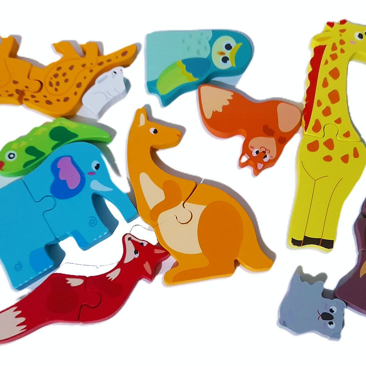 GENERICO - Super Rompecabezas Tangram En Madera De Dinosaurios Niños