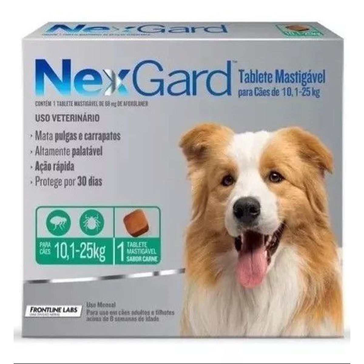 GENERICO - Nexgard 10-25kg 1 tableta