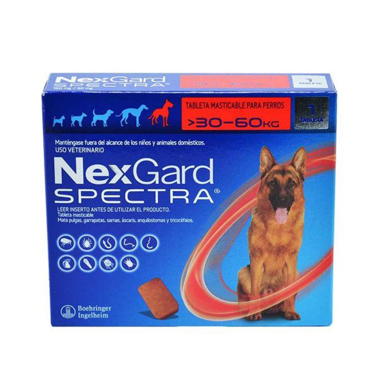 SPECTRA - Nexgard spectra 30-60kg 1 tableta