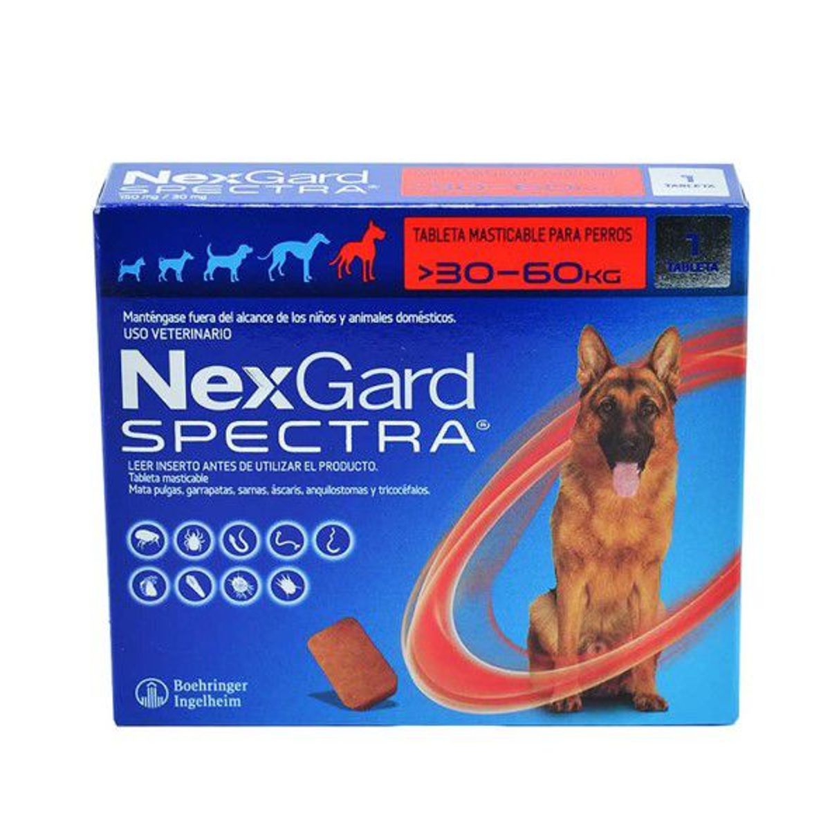 SPECTRA - Nexgard spectra 30-60kg 1 tableta