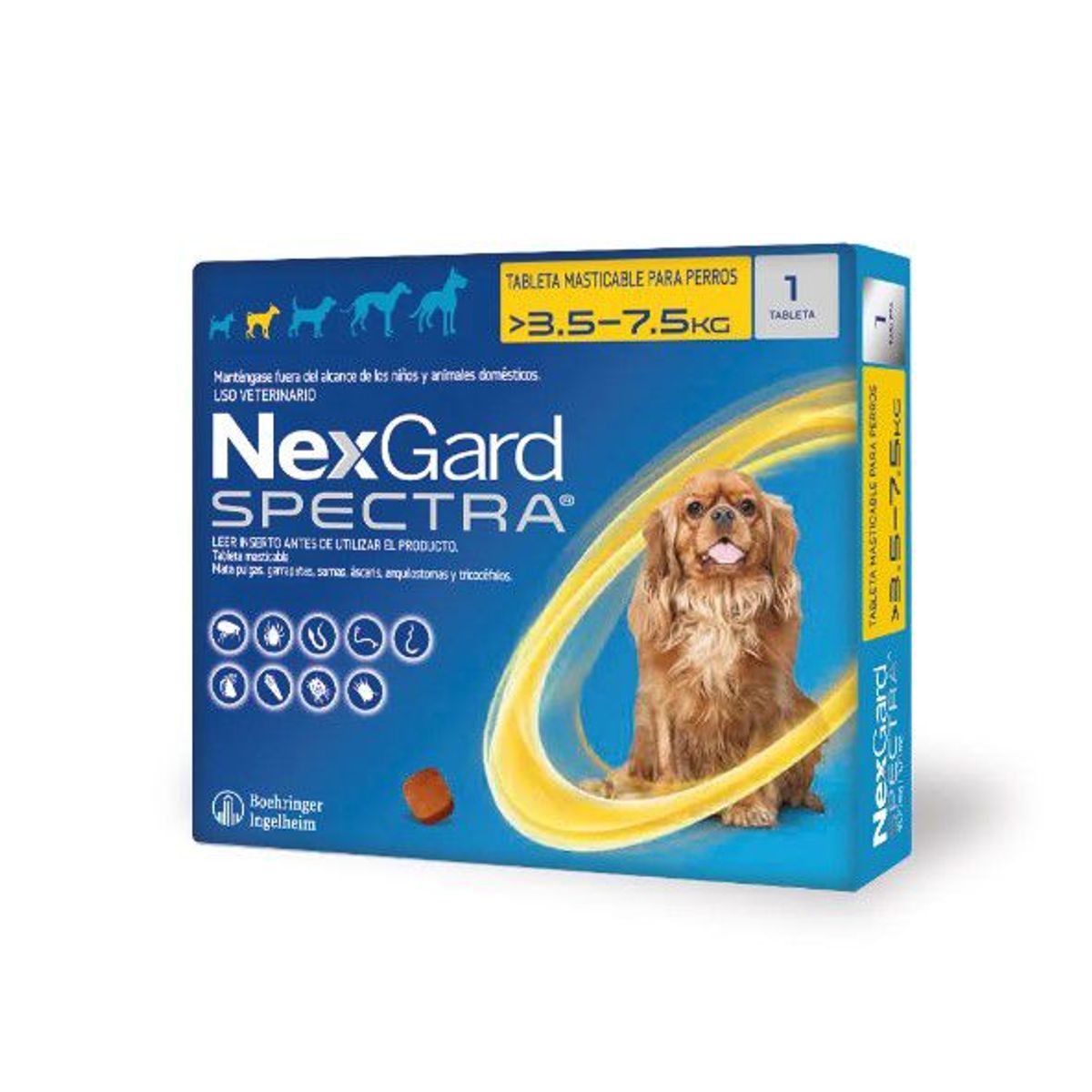 SPECTRA - Nexgard spectra 3-7kg 1 tableta