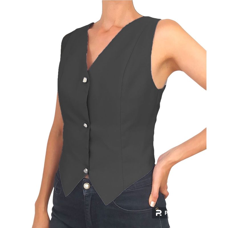 ASTRONAUT - Chaleco Cuello V Tallado para Mujer Elegante Casual marca Astronaut