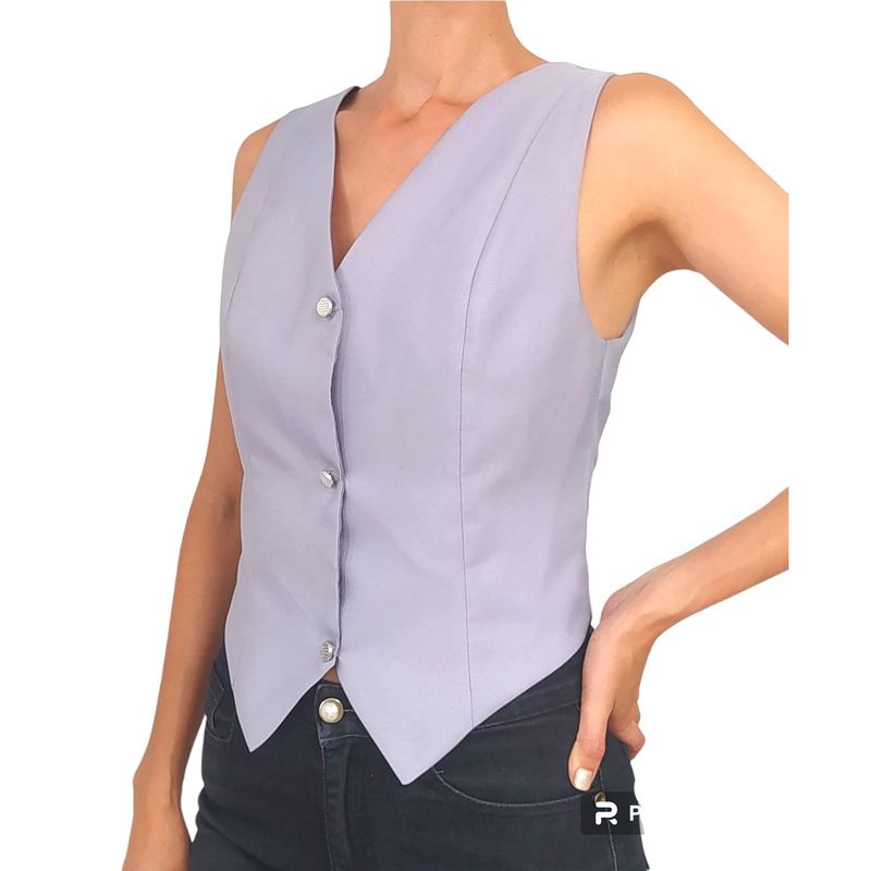 ASTRONAUT - Chaleco Cuello V Tallado para Mujer Elegante Casual marca Astronaut
