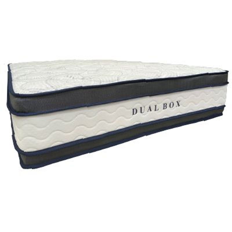 COLCHONES MOON - Colchon Cama DOBLE 140 x 190 DUAL BOX  Ortopedico POCKET