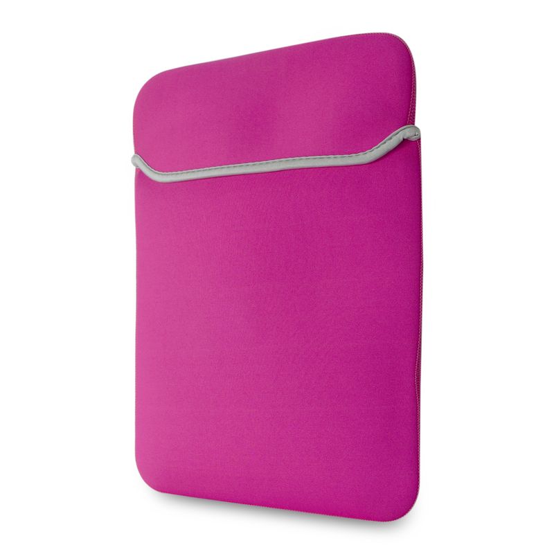 GENERICO - Funda estuche forro neopreno portatil laptop 17 pulgadas Rosado