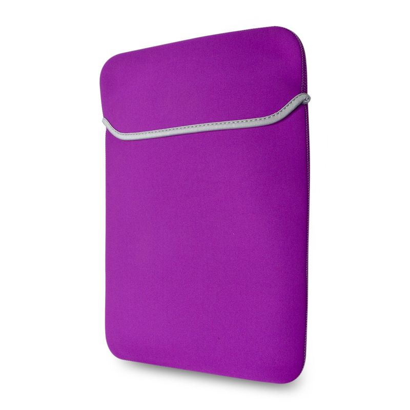 GENERICO - Funda estuche forro neopreno portatil laptop 17 pulgadas Morado