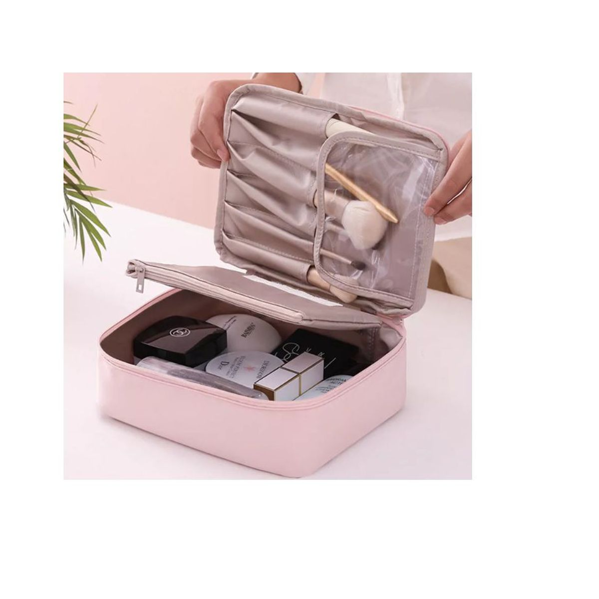 GENERICO - COSMETIQUERA IMPERMEABLE BOLSO COSMETIQUERA