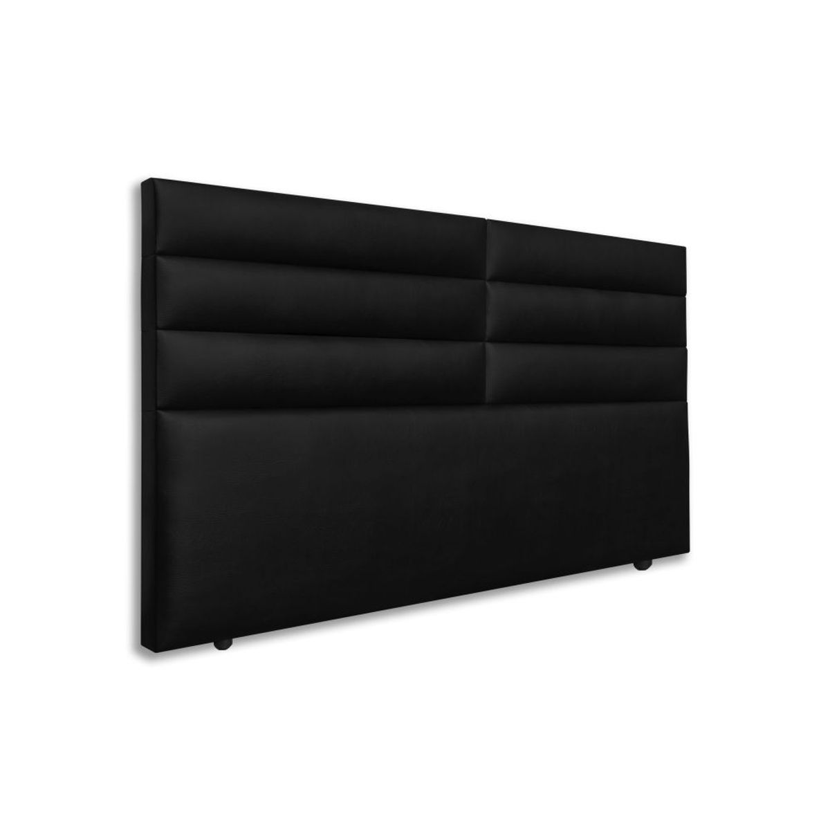 MAGIC CLASS - CABECERO BLOCK PARA PISO140X120 ECOCUERO NEGRO