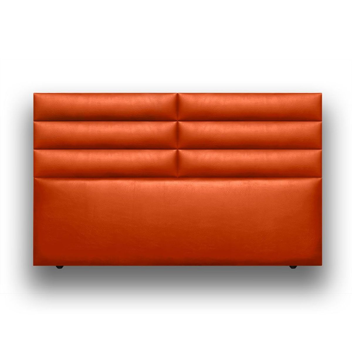 MAGIC CLASS - CABECERO BLOCK PARA PISO140X120 MICROFIBRA NARANJA